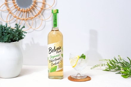 オーガニックエルダーフラワーシロップ